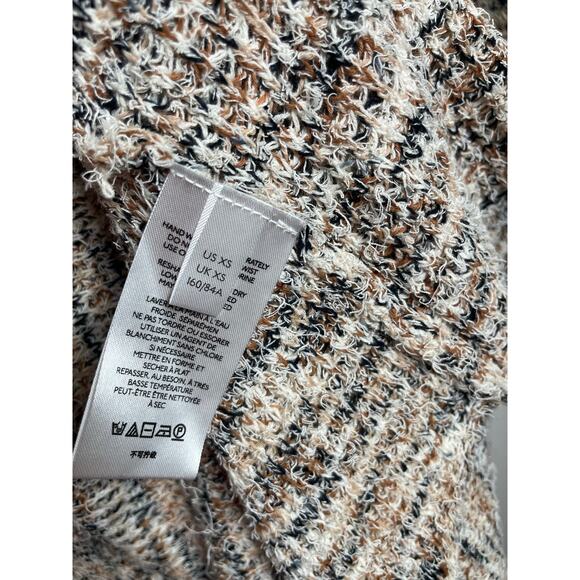 Pilcro Sweater Cardigan Womens Space Dyed Duster Long Open Front XS - Picture 6 of 10